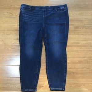 Torrid Lean Jean, Size 5T. Pull on, elastic waist, skinny jean,